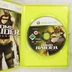 Tomb Raider: Underworld Xbox 360 zöld tok kinyitva a lemezzel
