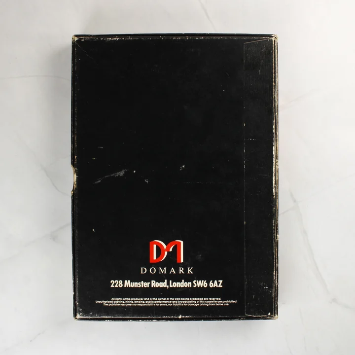 Eureka! doboz hátoldal Az Eureka! videójáték dobozának hátoldala a Domark logóval