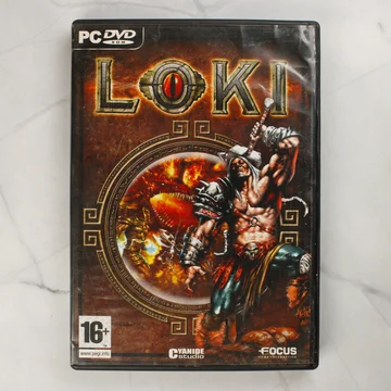 A Loki PC videójáték műanyag tokjának előlapja