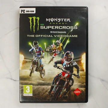 Monster Energy Supercross - The Official Videogame PC DVD-ROM borítója
