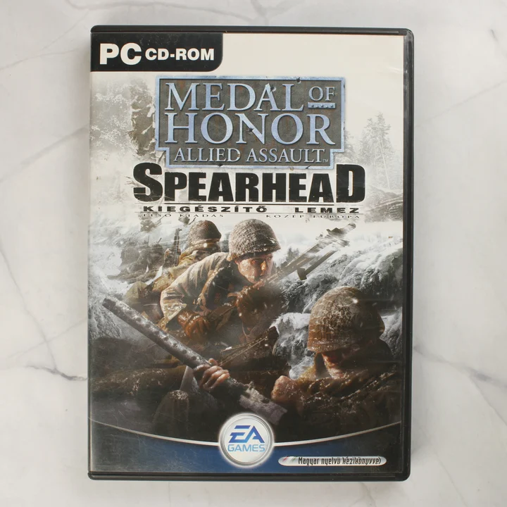 Medal of Honor Allied Assault Spearhead PC CD-ROM doboz előlapja