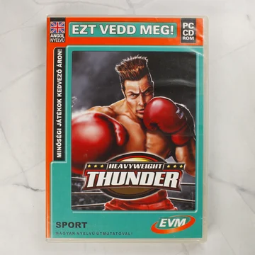 Heavyweight Thunder PC CD-ROM videójáték borítója műanyag tokban