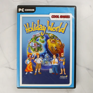 Holiday World PC CD-ROM videójáték tokjának előlapja