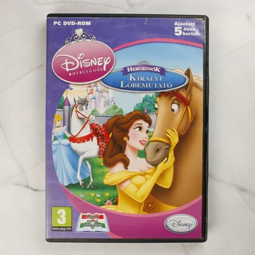 Disney Hercegnők Királyi Lóbemutató PC-s videójáték műanyag tokjának előlapja
