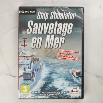 Ship Simulator Sauvetage en Mer PC videójáték bontatlan gyári fóliában