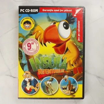 Insula Aventurilor PC CD-ROM videójáték gyári fóliás műanyag tokban