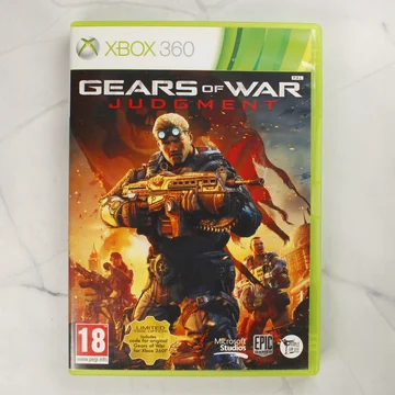Gears of War Judgment videójáték Xbox 360 tokjának előlapja
