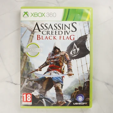 Assassin's Creed IV Black Flag Xbox 360 játéktok előlapja