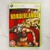 Borderlands Xbox 360 videójáték tokjának előlapja