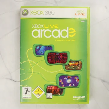 Xbox Live Arcade Compilation Disc Xbox 360 videójáték tokja elölről