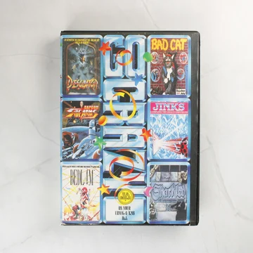 A Go Crazy videójáték-válogatás elülső borítója Commodore 64-hez