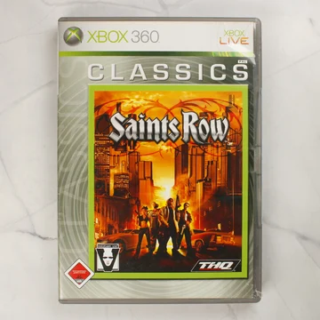 Saints Row Classics Xbox 360 videójáték előlapja