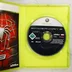 Nyitott Xbox 360 tok a Spider-Man 3 lemezzel