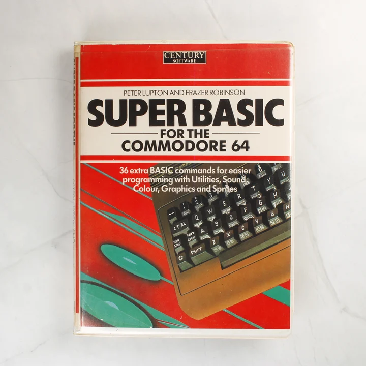 Super Basic C64 Előlap Super Basic for the Commodore 64 szoftver előlapja