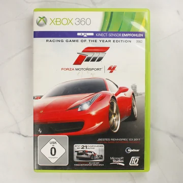 Forza Motorsport 4 Racing Game of the Year Edition Xbox 360 játék előlapja