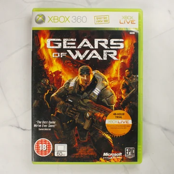 Gears of War Xbox 360 videójáték tokjának előlapja