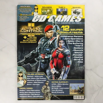 A CD Games magazin 2004. augusztusi számának címlapja