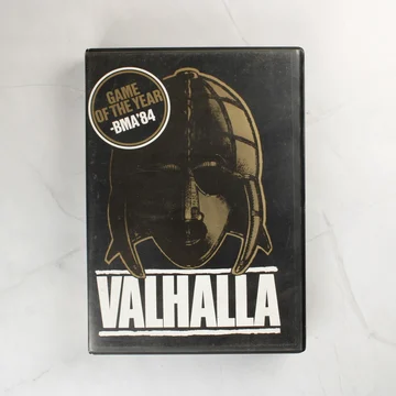Valhalla videójáték Commodore 64 tok előlapja