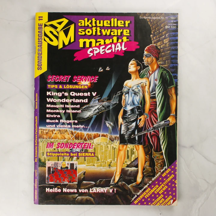 Az ASM Special Nr. 11 1991-es német videójáték magazin előlapja