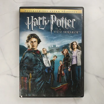 Harry Potter és a Tűz Serlege duplalemezes extra változat DVD előlapja