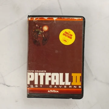 Pitfall II: Lost Caverns Sinclair Spectrum játék tok előlapja