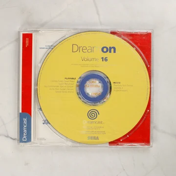 Sega Dreamcast DreamOn Volume 16 demólemez műanyag tokban
