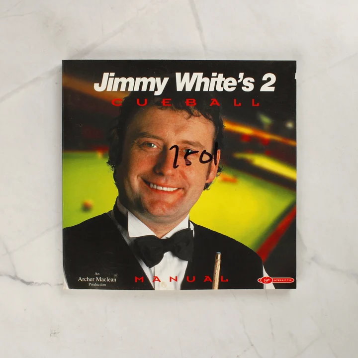 Jimmy White's 2 Cueball Sega Dreamcast kézikönyv előlapja