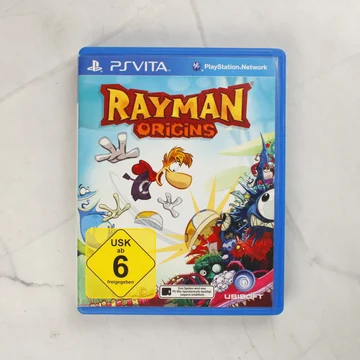 Rayman Origins PS Vita videójáték doboza elölről