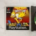 The Simpsons Wrestling PlayStation videójáték nyomtatott kiskönyvének borítója
