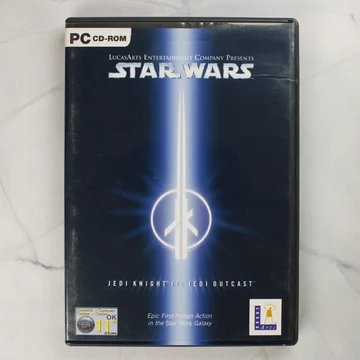 Star Wars Jedi Knight II Jedi Outcast PC CD-ROM játék elülső borítója