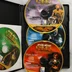 A Star Wars Knights of the Old Republic II négy darab telepítő és játék CD lemeze kinyitott tokban