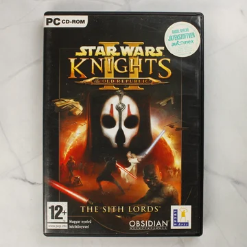 Star Wars Knights of the Old Republic II The Sith Lords PC CD-ROM doboz elölről