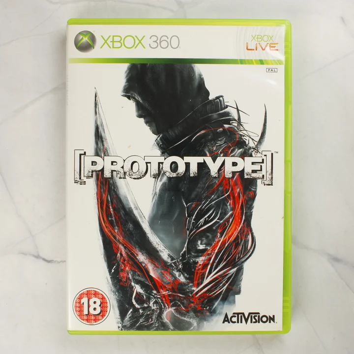 A Prototype Xbox 360 videójáték elülső borítója