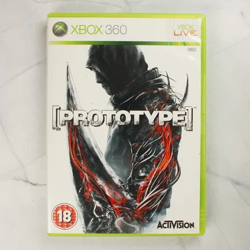 A Prototype Xbox 360 videójáték elülső borítója