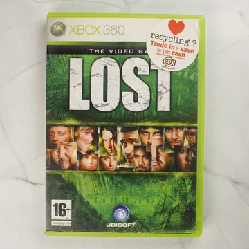 Lost The Video Game Xbox 360 játék tok előlapja