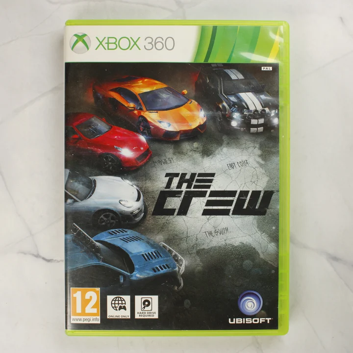 The Crew Xbox 360 videójáték elülső borítója