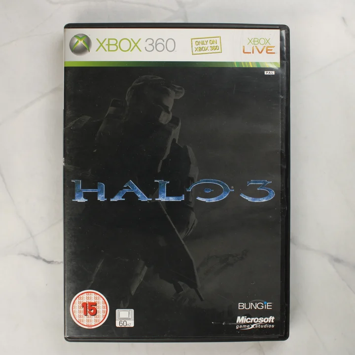 Halo 3 Xbox 360 előlap Halo 3 videójáték dobozának előlapja Xbox 360 konzolra