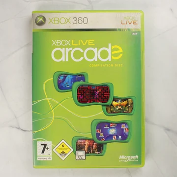 Xbox Live Arcade Compilation Disc Xbox 360 játék elülső borítója
