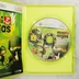 Kinyitott zöld tok a Mini Ninjas Xbox 360 lemezzel és a füzettel
