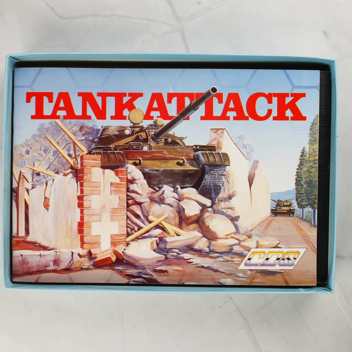 Tank Attack kézikönyv a dobozban Tank Attack szabálykönyv a belső tálcában