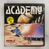Academy ZX Spectrum videójáték tokjának előlapja a sci-fi grafikával