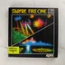 Starfire and Fire One Commodore 64 dobozos játék elölnézetből