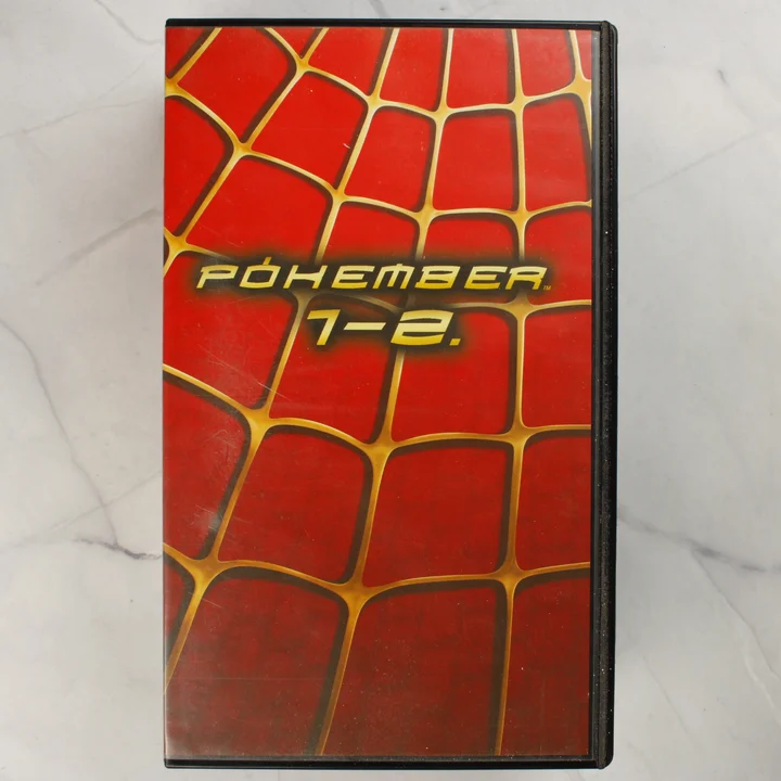 Pókember 1-2 VHS előlap Pókember 1-2 duplafilmes VHS kiadás elülső borítója