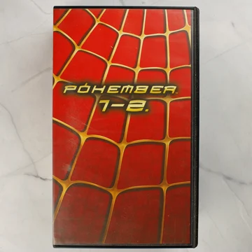 Pókember 1-2 duplafilmes VHS kiadás elülső borítója