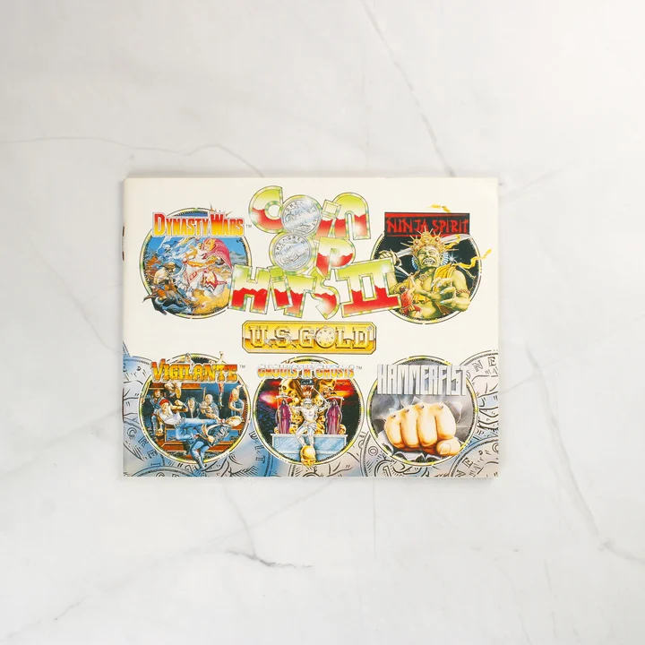 Coin Op Hits II használati útmutató füzet