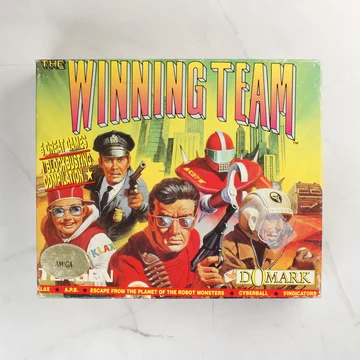 The Winning Team Amiga játékgyűjtemény dobozának eleje