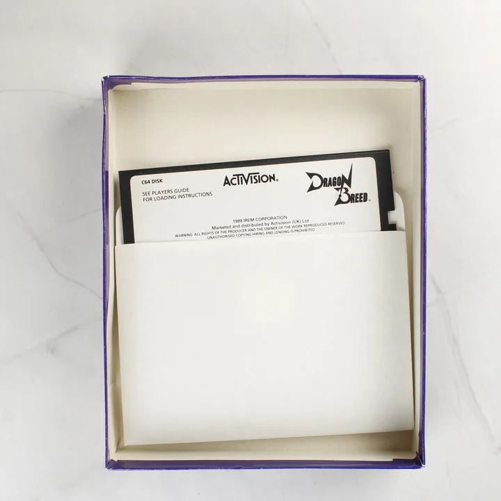 Dragon Breed 5,25 colos floppy lemez papírtokban