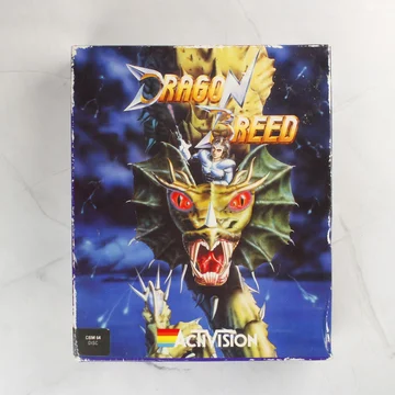 Dragon Breed Commodore 64 játék dobozának eleje