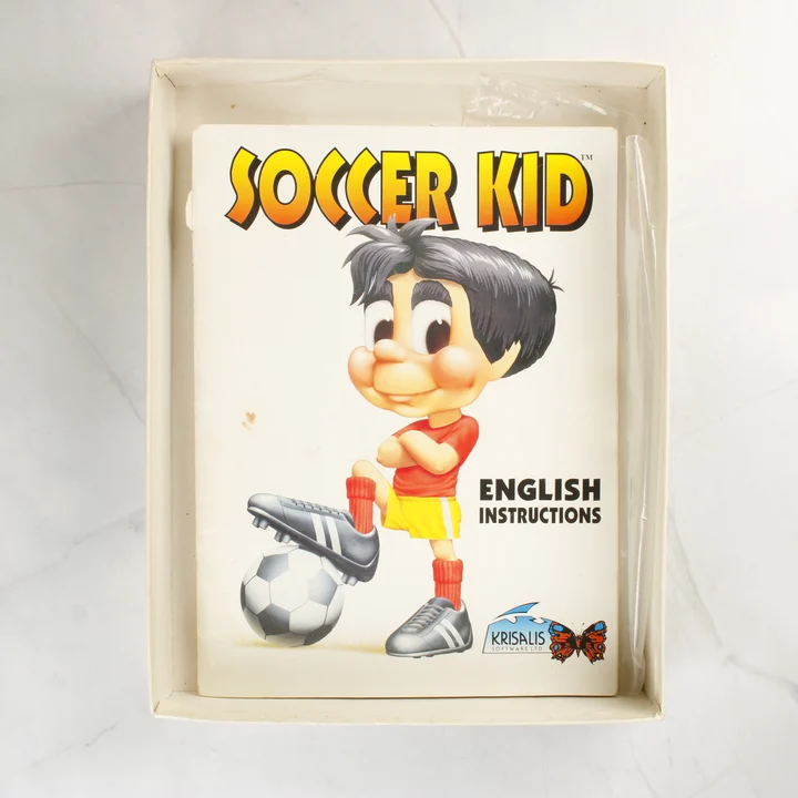 Soccer Kid angol nyelvű használati útmutató