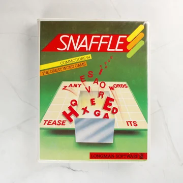 Snaffle Commodore 64 játék dobozának előlapja